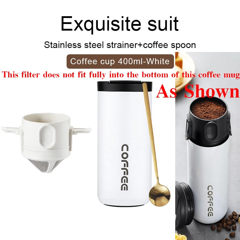Filtro de café Portátil de aço Inox - sevenshopping