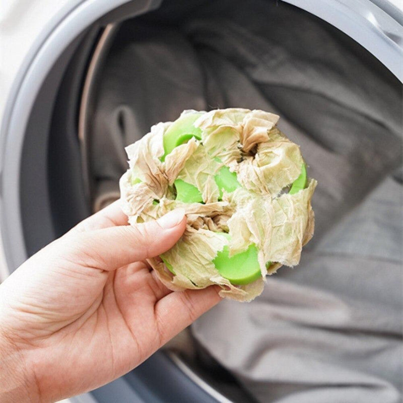 (New) Removedor de Pelos para Máquina de Lavar - Tira pelos Limpeza Perfeita ™ Cola Tudo - sevenshopping